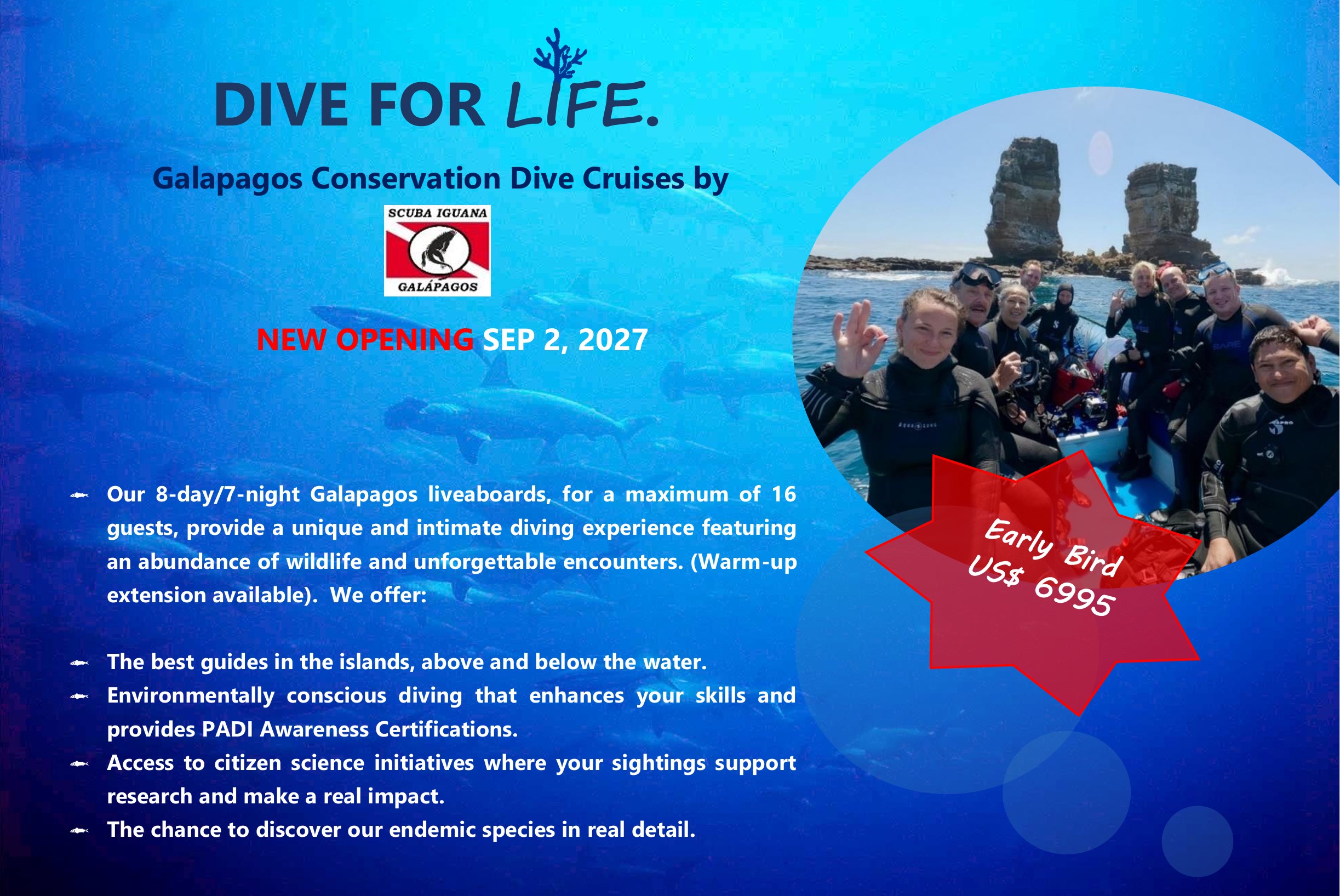 PADI Instructor Course at Scuba Iguana